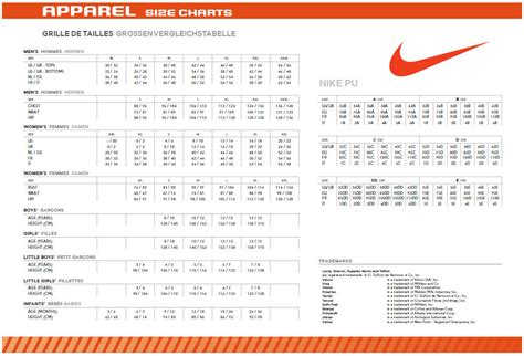 dames en heren maten bij nike verschillend|nike pasvorm.